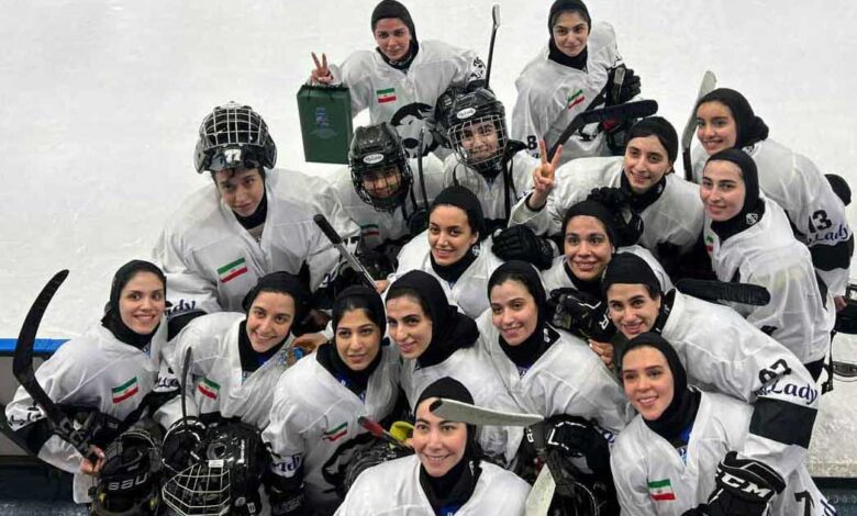 دختران هاکی باز ایران 4